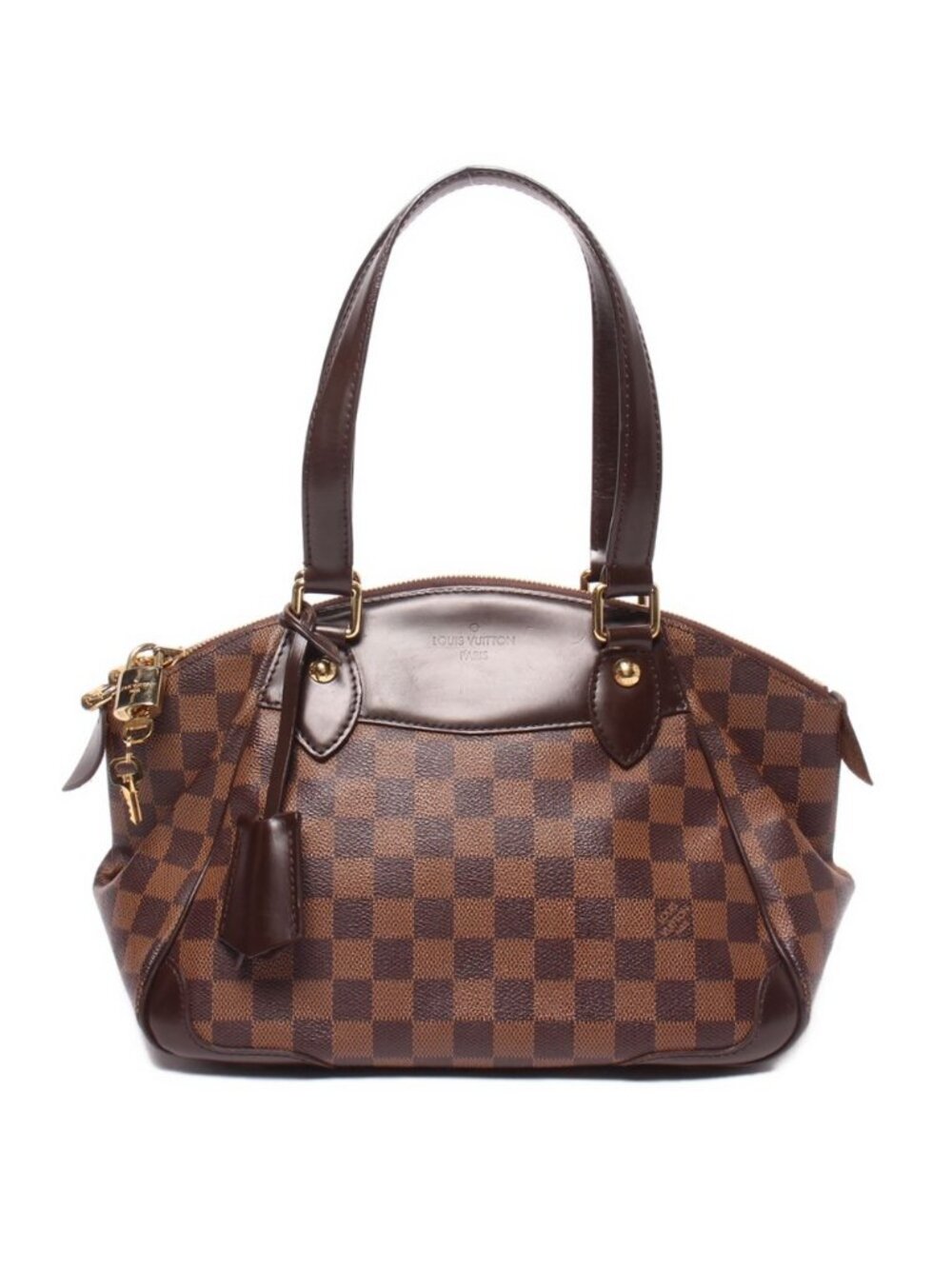 Louis Vuitton Tote Shoulder Bag Verona PM Damier Ebene
